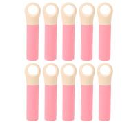 HAKIDZEL Embout de Remplacement pour Manche à Balai 22mm en Plastique Rose, Design Ergonomique Facile à Remplacer, Lot de 10 Pièces pour Balai et Pelle à Poussière