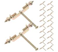HAKIDZEL Ensemble de 20 Outils pour Réparation de Boîtes de Jonction Type 86, Kit Complet Tige de Support pour Dispositifs de Réparation d'Interrupteurs et Prises, Usage Professionnel et