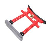 HAKIDZEL Figurine Torii Japonerie pour Aquarium, Décor Zen Rouge en Résine | Mini Scène, Pièce Unique, Effet Rustique Soigné, pour Poissons Betta, Bureau et Jardin Miniature
