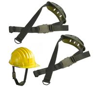 HAKIDZEL Jugulaire pour Casque de Football et Baseball en Nylon, 2 Pièces avec Forme Cup, Facile à Retirer et Absorbant la Sueur, Adaptée aux Casques de Sport