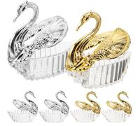 HAKIDZEL Lot de 24 Boîtes à Dragées Mariage en Acrylique Transparentes pour Présents Invités, Contenant Bonbons Élégant pour Décoration de Fête de Mariage Couleur Couleur Aléatoire
