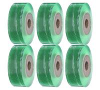 HAKIDZEL Lot de 6 Films de Greffage Auto-adhésifs en PE Vert pour Plantes et Légumes, Contrôle de L'humidité, Film Extensible pour Jardin et Pépinière