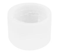 HAKIDZEL Moule en Silicone Blanc D'igloo pour Savonnette et Pâtisserie, Résistant aux Hautes Températures, Cuisson Décorations de Noël