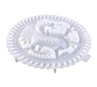 HAKIDZEL Moule Silicone pour Résine Époxy Dragon Relief et Réutilisable Moule pour Décoration Murale DIY Plaque Décorative Dragon Silicone Flexible Facile à Démouler et Nettoyer