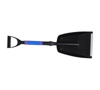 HAKIDZEL Pelle à Neige Télescopique en Alliage avec Poignée Ergonomique et Structure Pliable pour Déneigement d'urgence des Véhicules et Surfaces Glacées en Hiver