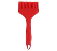 HAKIDZEL Pinceau à Badigeonner 75 G Rouge Large en Silicone et Nylon | Cuisson et Grillades, Brosse à Aliments, Stockage Pratique, Étale L’huile de Façon Uniforme