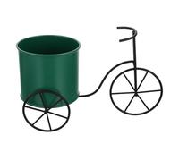 HAKIDZEL Porte-stylo Vélo en Fer, Support Fleur, Style Rustique Vert
