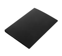 HAKIDZEL Portfolio à Couverture Rigide Dossier de Portfolio Noir en Pp, Finition Mate, Léger et Imperméable, pour Feuilles A4 et Partitions, École et Voyage