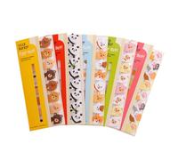 HAKIDZEL Set de 3 Notes Adhésives en Papier Marque-page Animalier Créatif, Autocollants Repositionnables pour Fournitures Scolaires des Garçon et Filles Plusieurs styles