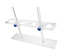 HAKIDZEL Support D'entonnoir Réglable en Pmma 250ml Résistant la Corrosion 4 Trous Diamètre 45mm pour Expériences de Chimie en Laboratoire
