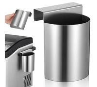 HAKIDZEL Support et en Argenté - Mural Pelle à Métal Glace pour Organisateur Suspendu pour Rangement de Bacs à Glace - Panier Cuisine Ménager pour Supermarché Réfrigérateur