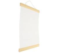 HAKIDZEL Toile de Peinture en Coton Blanc Double Face Cadre en Bois, Matériel de Dessin pour Garçon et Filles et Étudiants, pour Arts DIY et Atelier Créatif