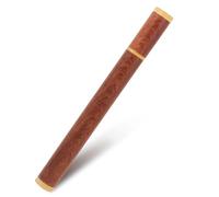 HAKIDZEL Tube à Parfum et Couvercle Simple en Bois Marron Surface Lisse Porte-bâtonnets Pratique de 20g de Parfum pour Rangement et Transport