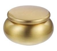 HAKIDZEL Urne Funéraire en Métal Hermétique Petite Taille, Boîte Scellée pour Cendres D’êtres Vivants ou Animaux de Compagnie, Contenant Portable pour Poudre de Parfum, Conservation