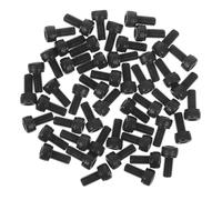 HAKIDZEL Vis à Tête Cylindrique Hexagonale Noire M5x10 Kit de 50 Pièces en Acier Carbone, Haute Résistance pour Usage Industriel