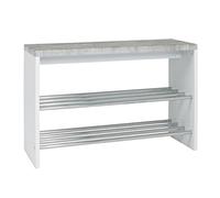 Paris prix Banc à chaussures Enola - Blanc