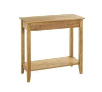 HAKU Console chêne, Bois Massif - Dim.: L 75 cm x H 75 cm x P 35 cm, Style: Traditional