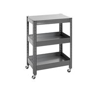 HAKU, Desserte Anthracite, métal - Dimensions : L 50 x H 75 x P 32 cm, Style : Moderne