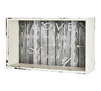 HAKU étagère Murale Motif, Vintage, MDF - Dim.: L 33 cm x H 20 cm x P 10 cm, Style: Industrial