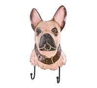 HAKU garderobe Murale Motif, métal - Dim.: L 20 cm x H 36 cm x P 5 cm, Style: Industrial
