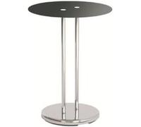 Table d'Appoint Design Lilas 55cm Noir