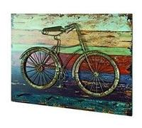 HAKU Porte-manteau mural Motif Vintage MDF et métal L 53 x H 40 x P 7 cm Style industriel