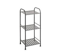 HAKU Möbel étagère Anthracite, métal - Dim: L 78 cm x H 28 cm x P 28 cm, Style: Modern