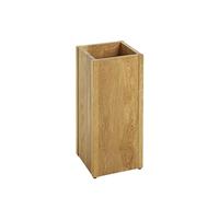 HAKU Porte-parapluies, chêne, Bois Massif - Dimensions : L 20 x H 45 x P 20 cm, Style : Traditionnel