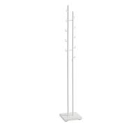 HAKU Portemanteau blanc, métal Portemanteau - Dimensions : L 29 x H 176 x P 29 cm, style : moderne