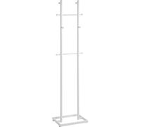 HAKU Portemanteau blanc, métal Portemanteau - Dimensions : L 45 x H 175 x P 34 cm, style : moderne