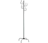 HAKU Portemanteau gris, portemanteau sur pied en métal - Dimensions : H 180 x Ø 37 cm, style : moderne