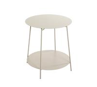 HAKU Table d'appoint gris cachemire métal H 50 x Ø 50 cm style moderne