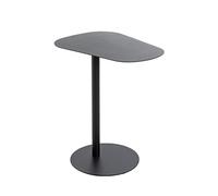 HAKU Table d'appoint en métal Noir, Petite Table Basse - Dimensions : L 53 x H 60 x P 38 cm Style : Moderne