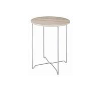 Table d'Appoint en Bois Silky 52cm Naturel