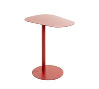 HAKU Table d'appoint Rouge Corail, Petite Table Basse en métal - Dimensions : L 53 x H 60 x P 38 cm Style : Moderne