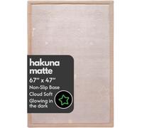 Hakuna Matta Tapis de Jeu bébé Nuage 170x120x2,5cm Étoiles Phosphorescentes | Tapis en polyuréthane haute densité - Base antidérapante, certifié OEKO-TEX Standard 100 pour un ramper sûr et tout confort.