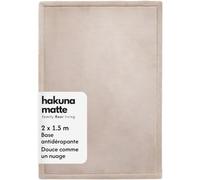 Hakuna Matta Tapis de Jeu bébé Nuage 200x150x2,5cm Beige Tatami | Mousse haute densité, certifié OEKO-TEX 100 - Hydrofuge, très facile d'entretien, antidérapant et sûr comme tapis de sol