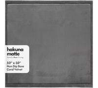 Hakuna Matte Tapis de Jeu Cloud - Gris foncé 127 x 127 cm | Mousse haute densité, certifié OEKO-TEX Standard 100 - Déperlant, facile d'entretien, tapis sûr & antidérapant pour les jeux
