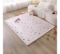 Hakuna Matte Tapis d'éveil Bébé 200x150x2,5cm, Confetti - Tapis de Jeux avec Mousse Mémoire de Haute Qualité - Tapis Antidérapant pour Bébé, Tapis de Sol Enfant