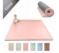 Hakuna Matte Tapis d'éveil Bébé 200x150x2,5cm, Rose - Tapis de Jeux avec Mousse Mémoire de Haute Qualité - Tapis Antidérapant pour Bébé, Tapis de Sol Enfant, Tatami Bébé