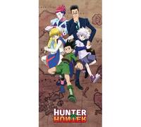 Halantex HUNTER X HUNTER - Gon Killua Kurapika - Serviette de douche Serviette de plage - 100 % coton - Dimensions 70 x 140 cm - Multicolore
