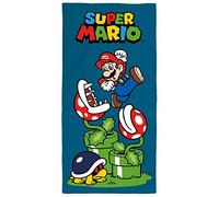 Halantex Serviette de bain Super Mario 70 x 140 cm 100 % coton