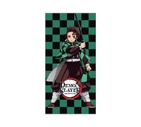 Halantex Serviette de Plage Demon Slayer Tanjiro Kamado