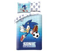 Halantex - Sonic The Hedgehog - Parure de lit Sonic The Hedgehog 140 x 200 cm / 70 x 90 cm