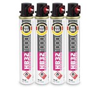 HALBAU Cartouche de gaz pour outils de scellement à gaz 152mm HB32 - 4 pcs.