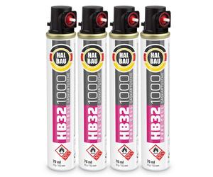 HALBAU Cartouche de gaz pour outils de scellement à gaz 152mm HB32 - 4 pcs.