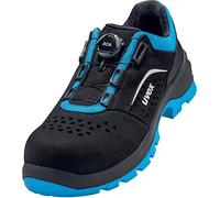 uvex Chaussures basses de sécurité 95582 2 Xenova® S1P SRC BOA Taille 45 Noir/Bleu Largeur 11