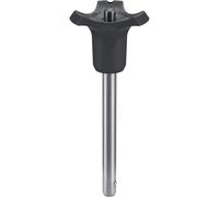 HALDER 22380.0807 Boulon de blocage à billes trempé Noir D1 = 5 mm/L1 = 45 mm