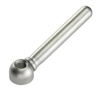 HALDER 24470.0608 Écrous de serrage en acier mat 80 mm
