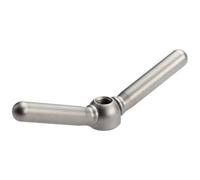 HALDER 24470.0806 Écrous de serrage en acier mat L = 47,5 mm Acier inoxydable